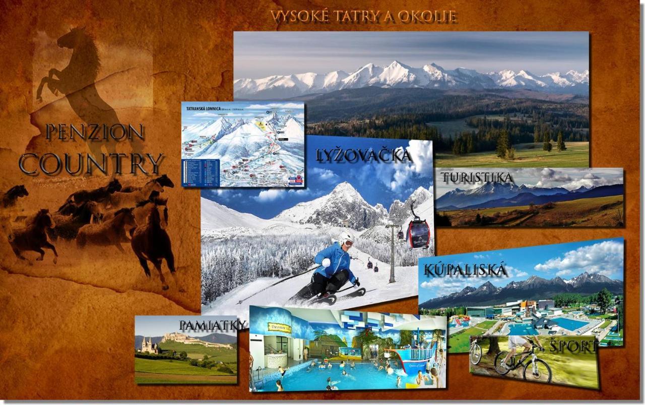 Penzion Country Stara Lesna Ngoại thất bức ảnh