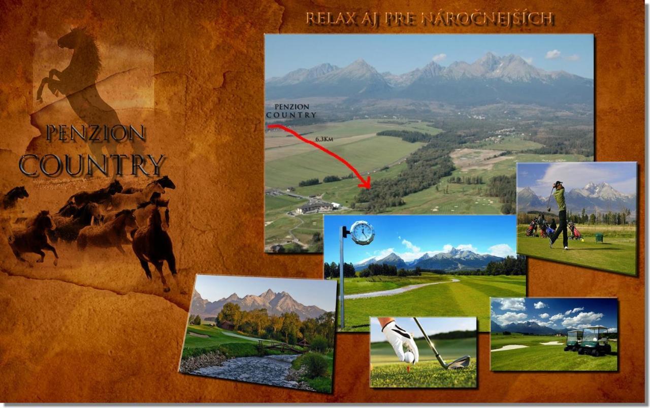 Penzion Country Stara Lesna Ngoại thất bức ảnh